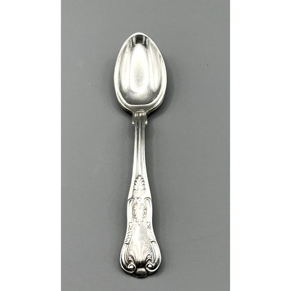 Antique Reed & Barton Kings Silverplate Demitasse Coffee Spoon 1900 Vtg